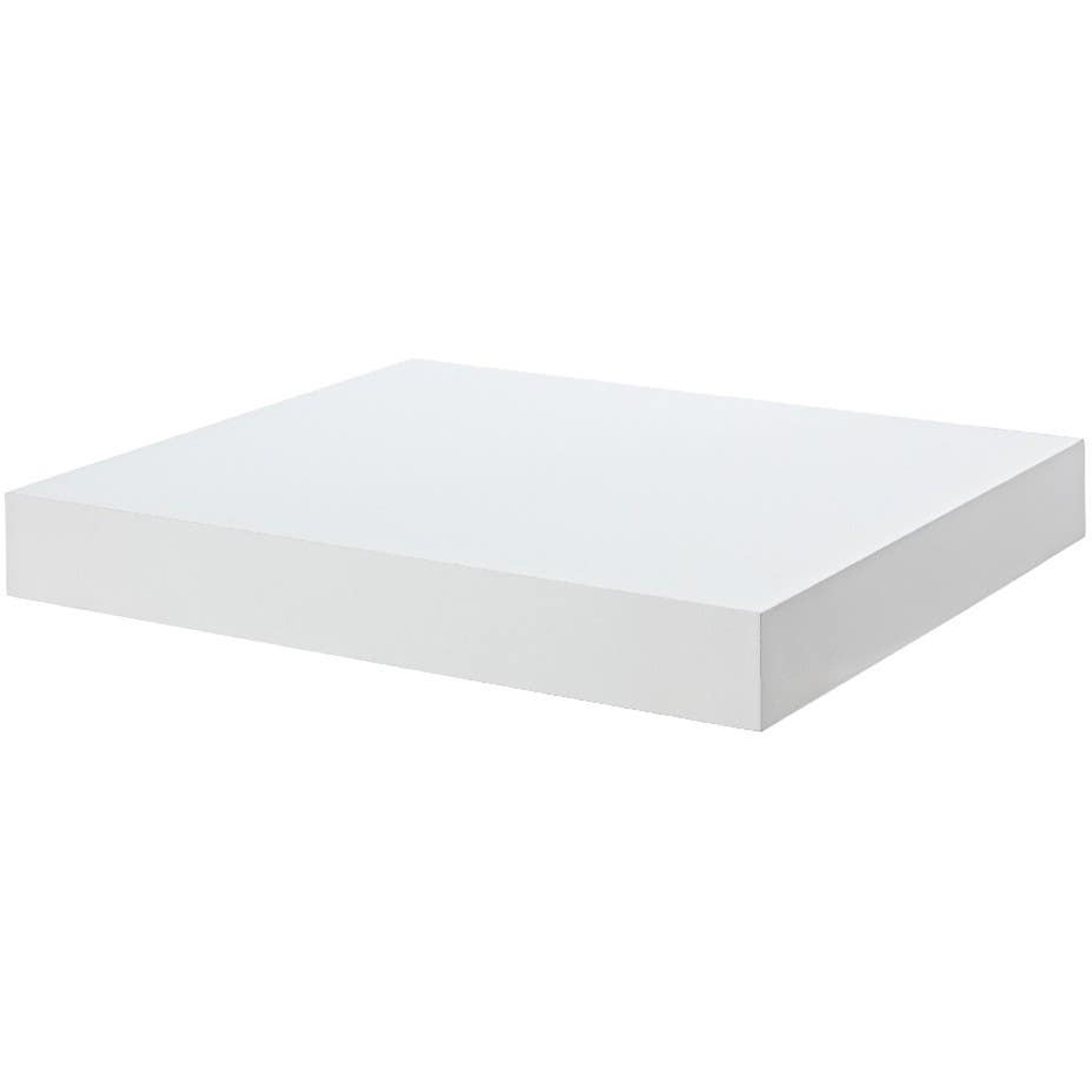 Polita GOODHOME Cusko, melamina, 30 x 23.5 x 3.8 cm, alb