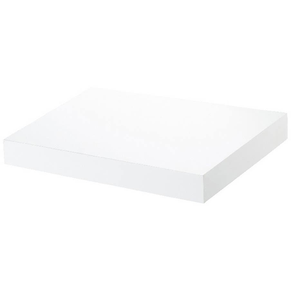 Polita GOODHOME Cusko, melamina, 30 x 23.5 x 3.8 cm, alb