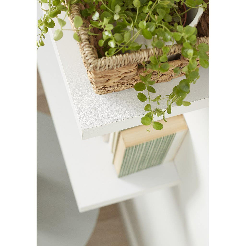 Polita GOODHOME Cusko, melamina, 30 x 23.5 x 3.8 cm, alb