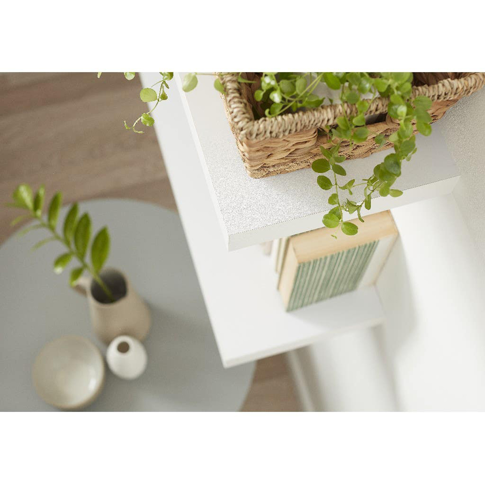 Polita GOODHOME Cusko, melamina, 60 x 23.5 x 3.8 cm, alb