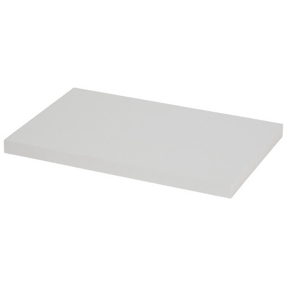 Polita GOODHOME Rigga, melamina, 30 x 19 x 1.8 cm, argintiu