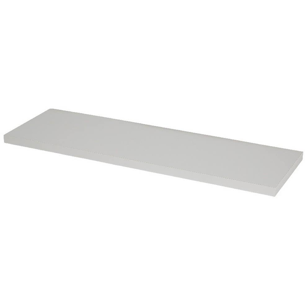 Polita GOODHOME Rigga, melamina, 60 x 19 x 1.8 cm, argintiu