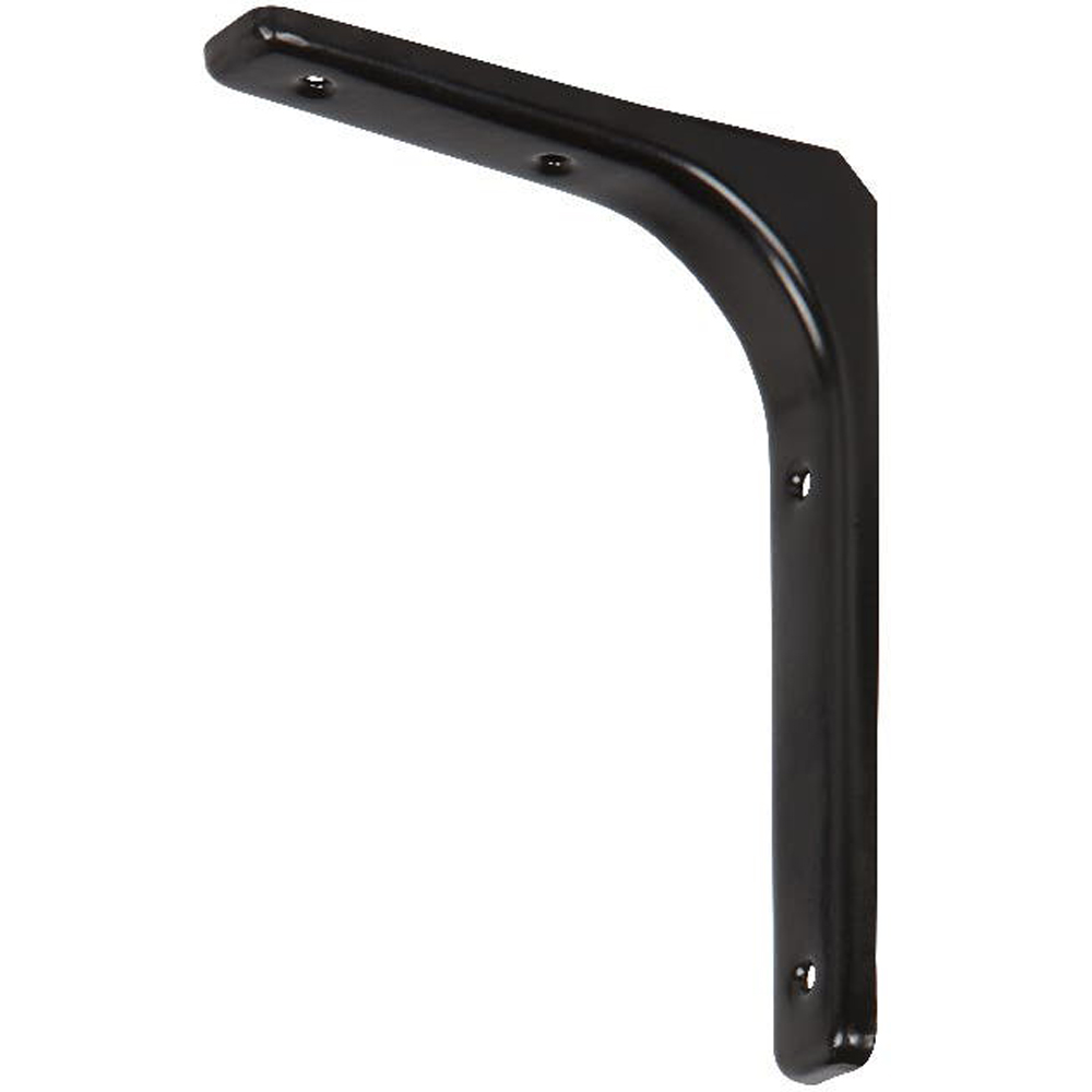 Suport raft GOODHOME Alchimy, otel, 20 x 3 x 15 cm, negru