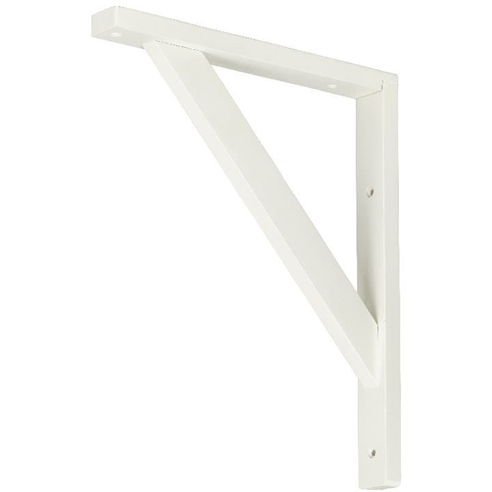 Suport raft GOODHOME Timber, lemn, 30 x 3 x 25 cm, alb
