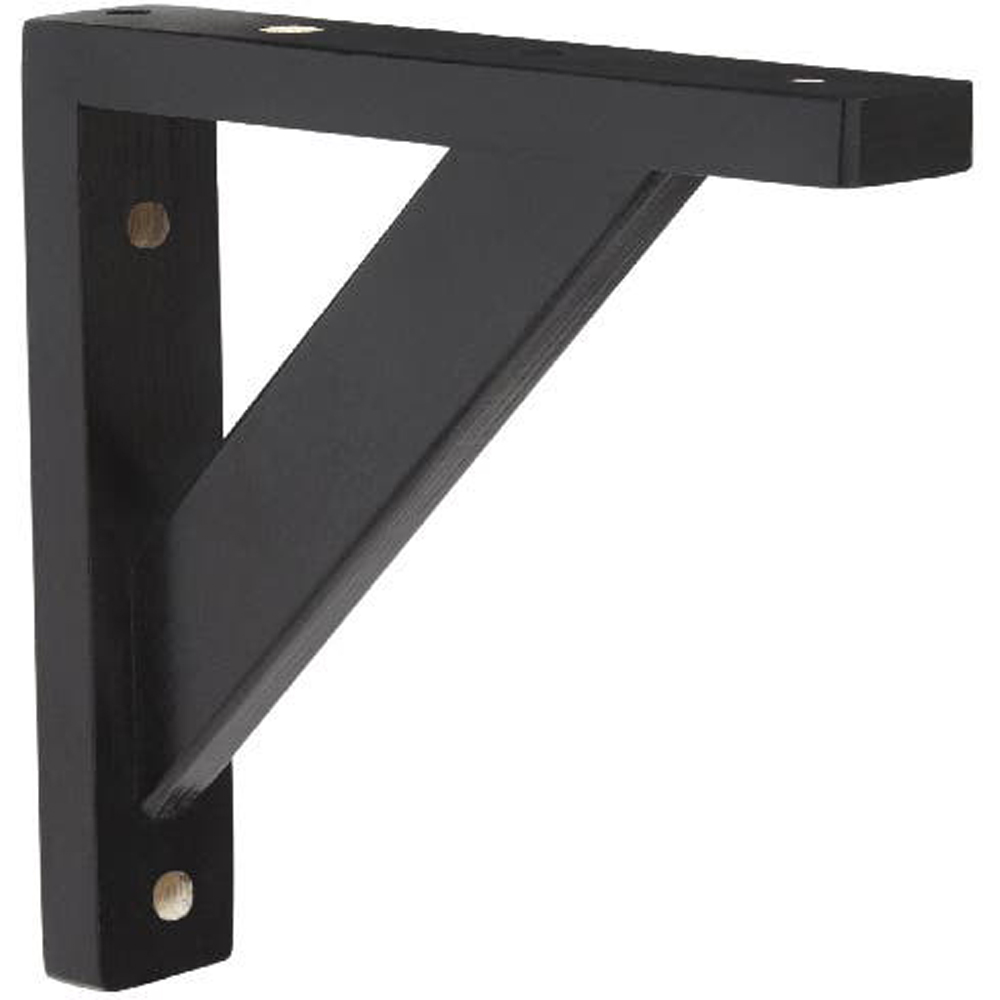 Suport raft GOODHOME Timber, lemn, 20 x 3 x 15 cm, negru