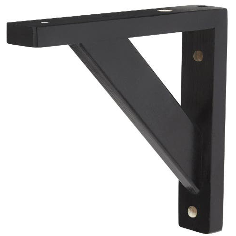 Suport raft GOODHOME Timber, lemn, 30 x 3 x 25 cm, negru
