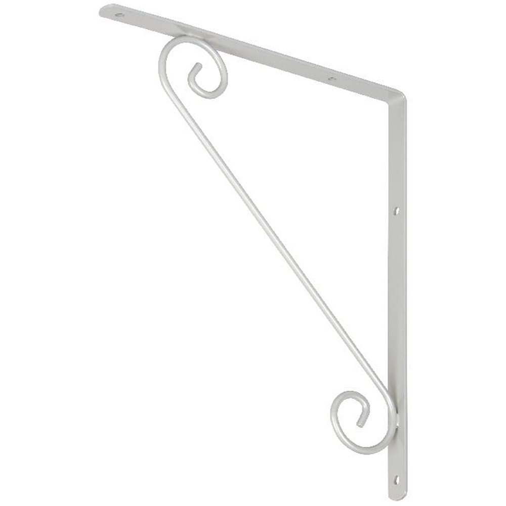 Suport raft GOODHOME Antik, aluminiu, 20 x 2 x 15 cm, gri