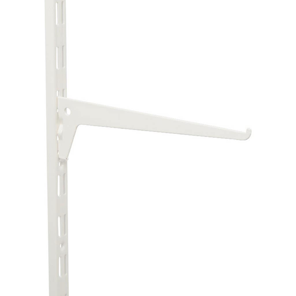 Suport raft FORM Lony, otel, 26.6 x 0.25 x 7.2 cm, alb
