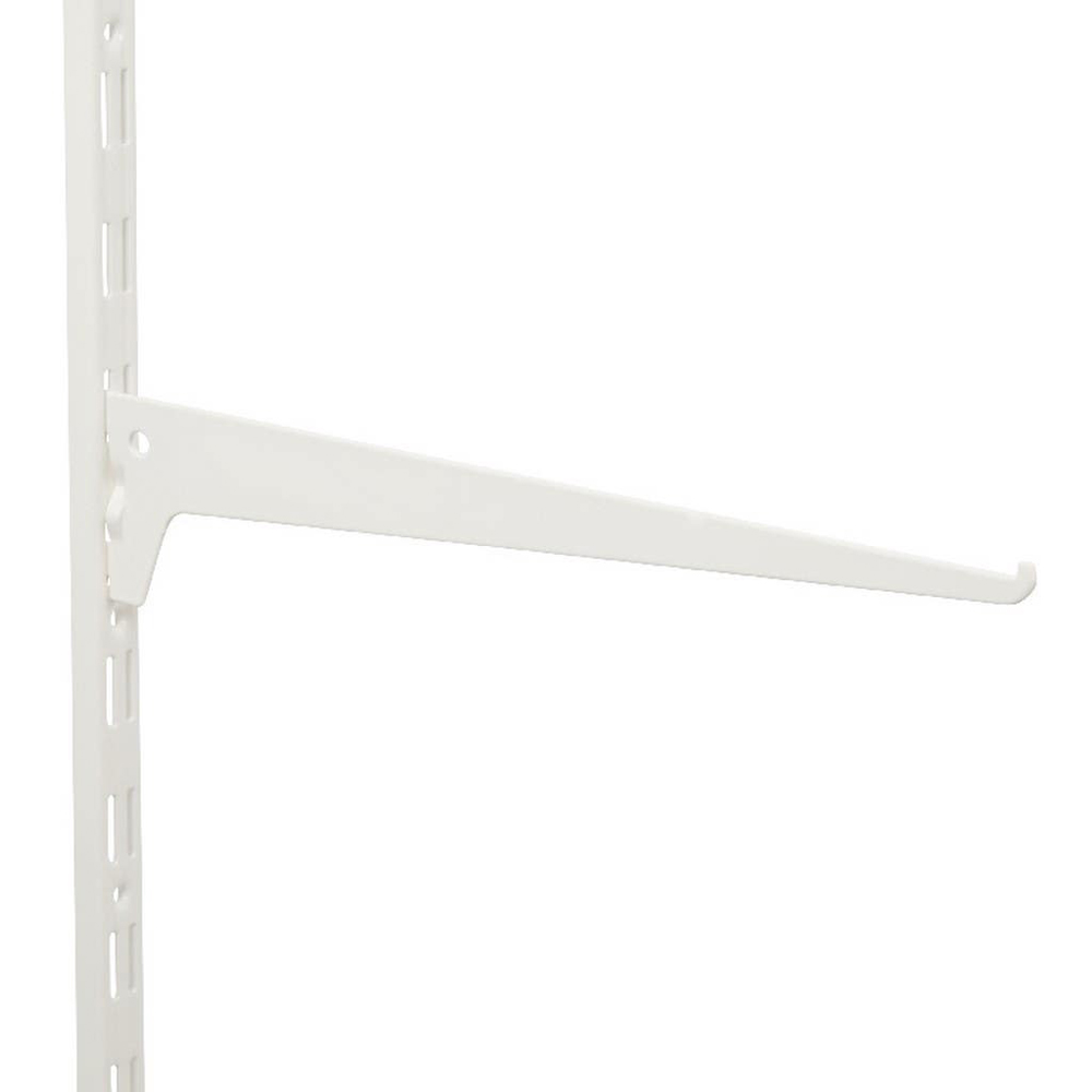 Suport raft FORM Lony, otel, 51.6 x 0.28 x 12 cm, alb