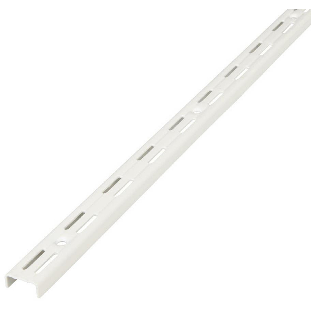Sina perete FORM Twinny, otel, 99.5 x 1.2 x 2.6 cm, alb