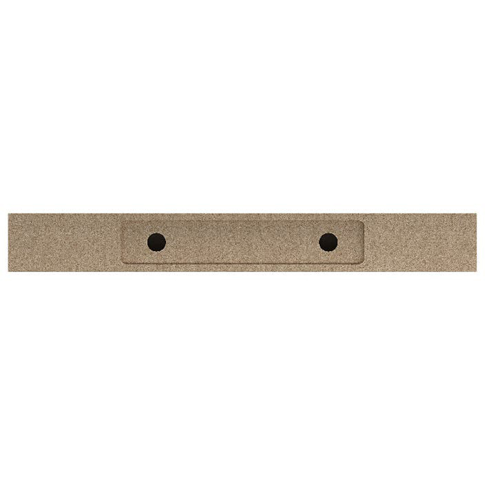 Polita GOODHOME Cusko, melamina, 30 x 23.5 x 3.8 cm, stejar