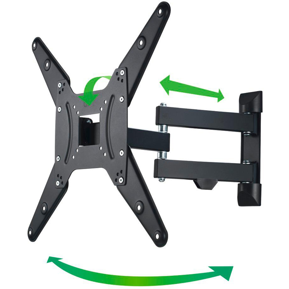 Suport TV perete HAMA 220824, Mobil, 32-65", 25kg, negru