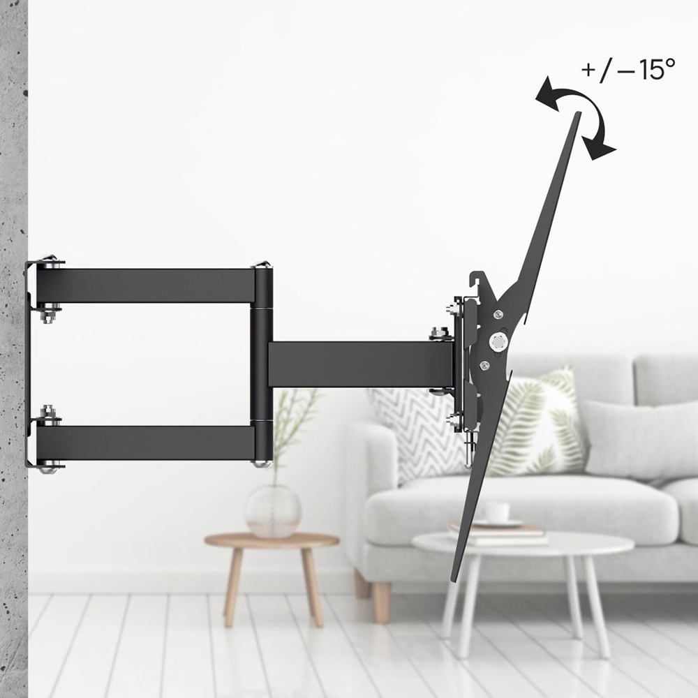 Suport TV perete HAMA 220830, reglabil, 32-65", 40kg, negru