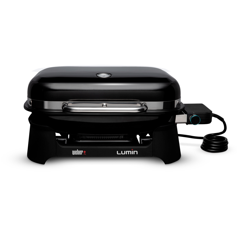 Gratar electric WEBER Lumin Compact 1502044, 2200W, negru