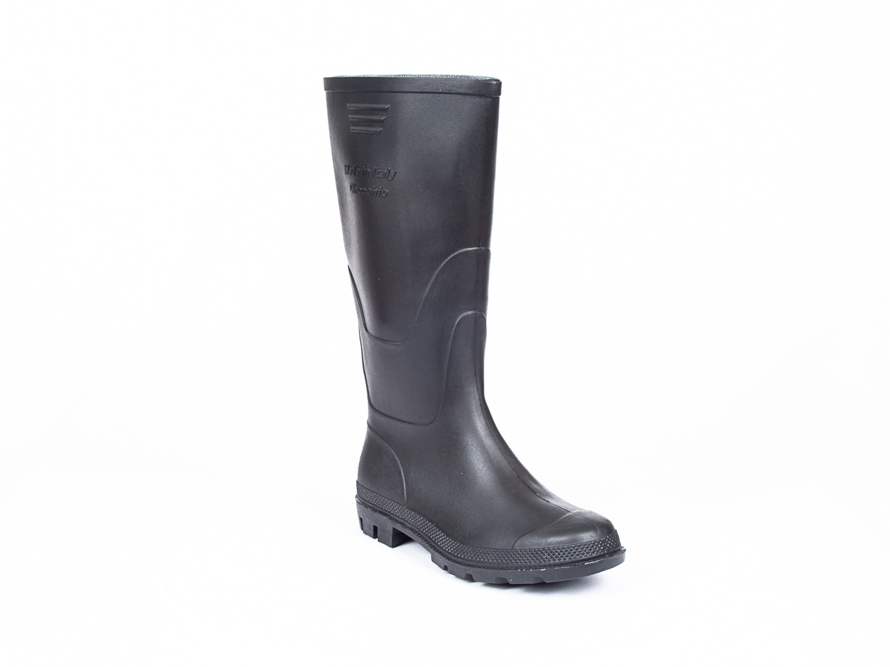 Cizme inalte Ginocchio, PVC, marimea 40, negru