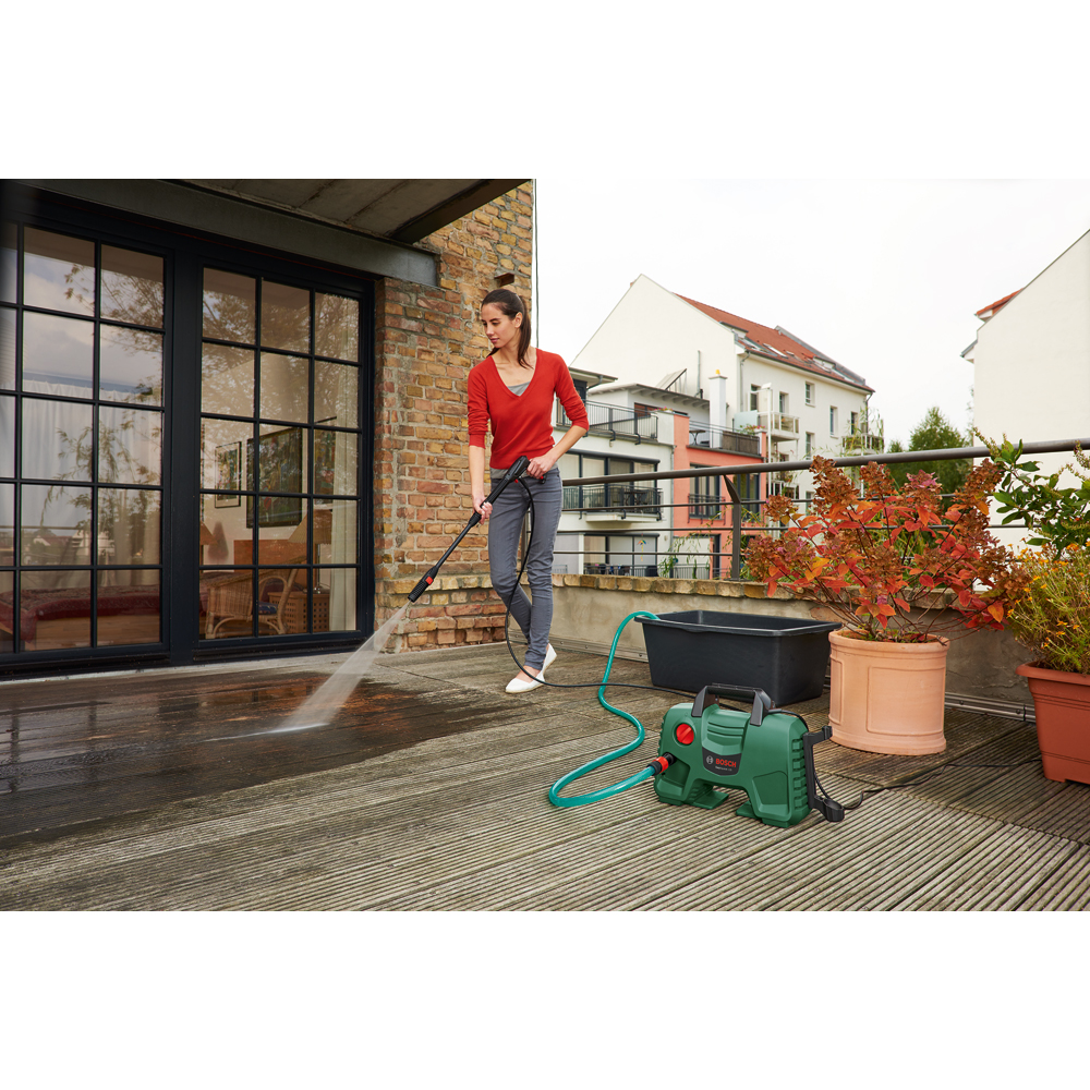 Aparat de spalat cu presiune BOSCH EasyAquatak 120 Home & Car Kit, 1500W, 120bar, 350l/h