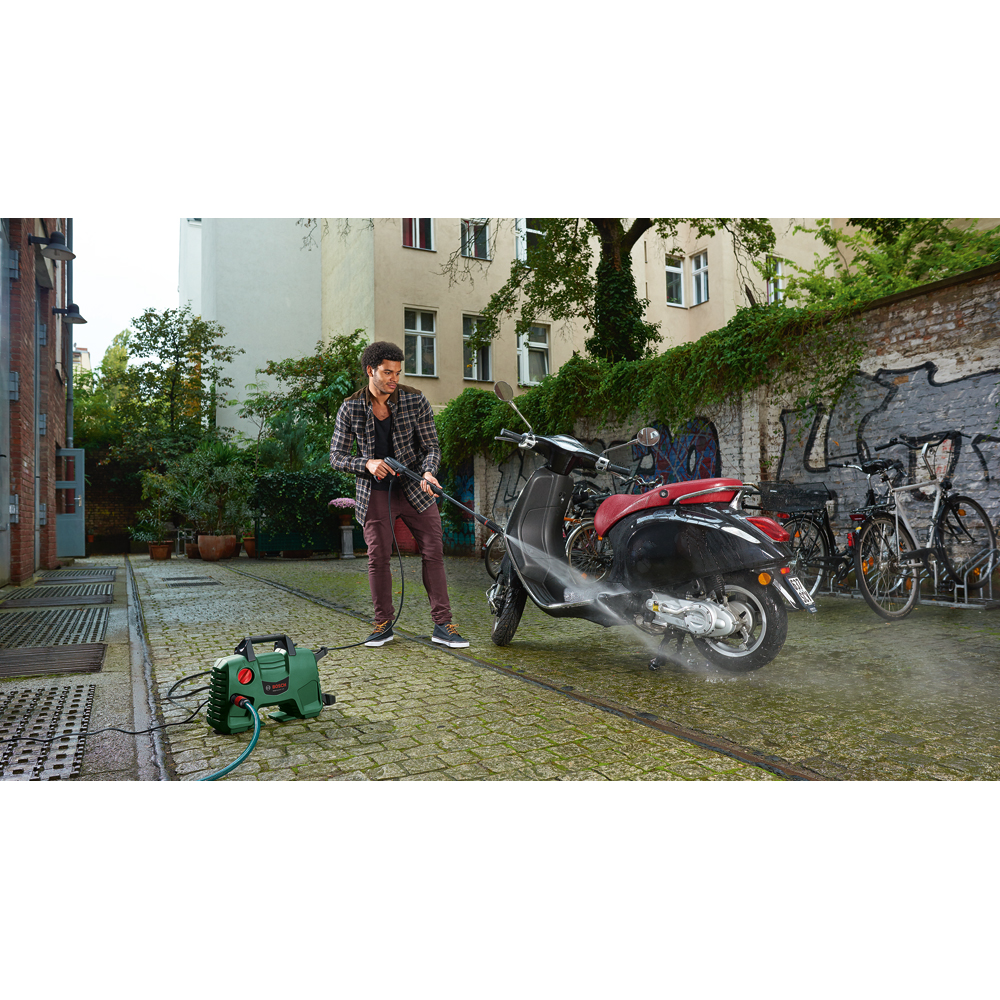 Aparat de spalat cu presiune BOSCH EasyAquatak 120 Home & Car Kit, 1500W, 120bar, 350l/h