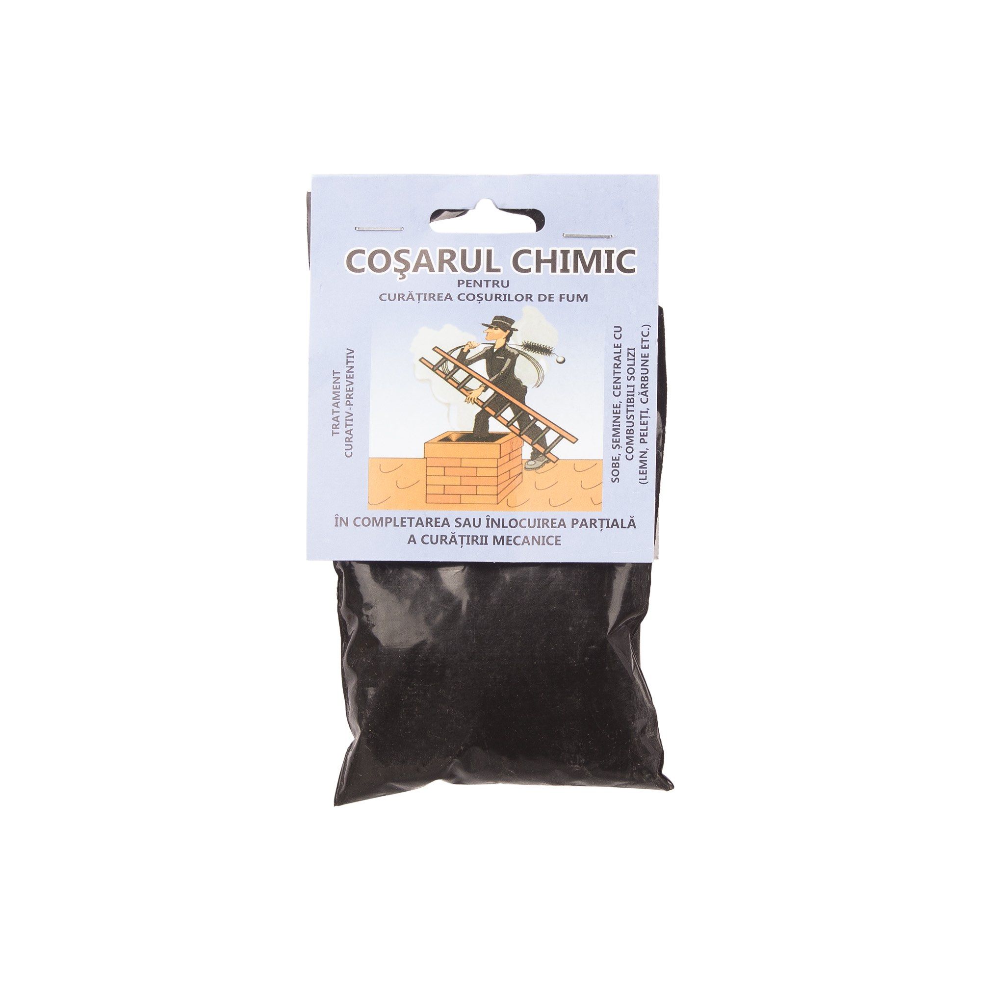 Cosar chimic, pudra curatare cosuri de fum, 250 g Promelek