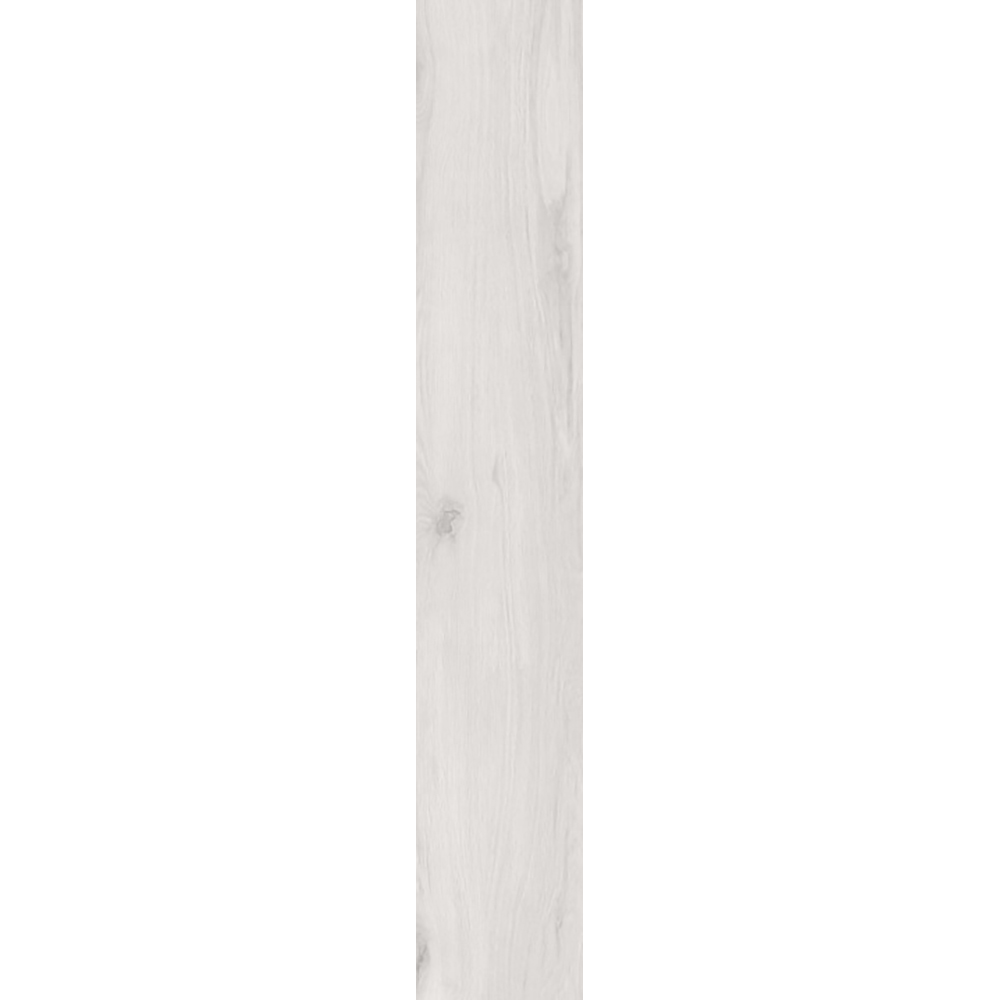 Gresie interior/exterior Brick Wood White, gri deschis mat, 20 x 120 cm, 9 mm, 1.2 m2/cutie