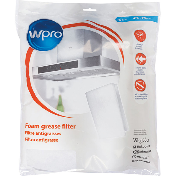 Filtru de grasime pentru hote WPRO 08527