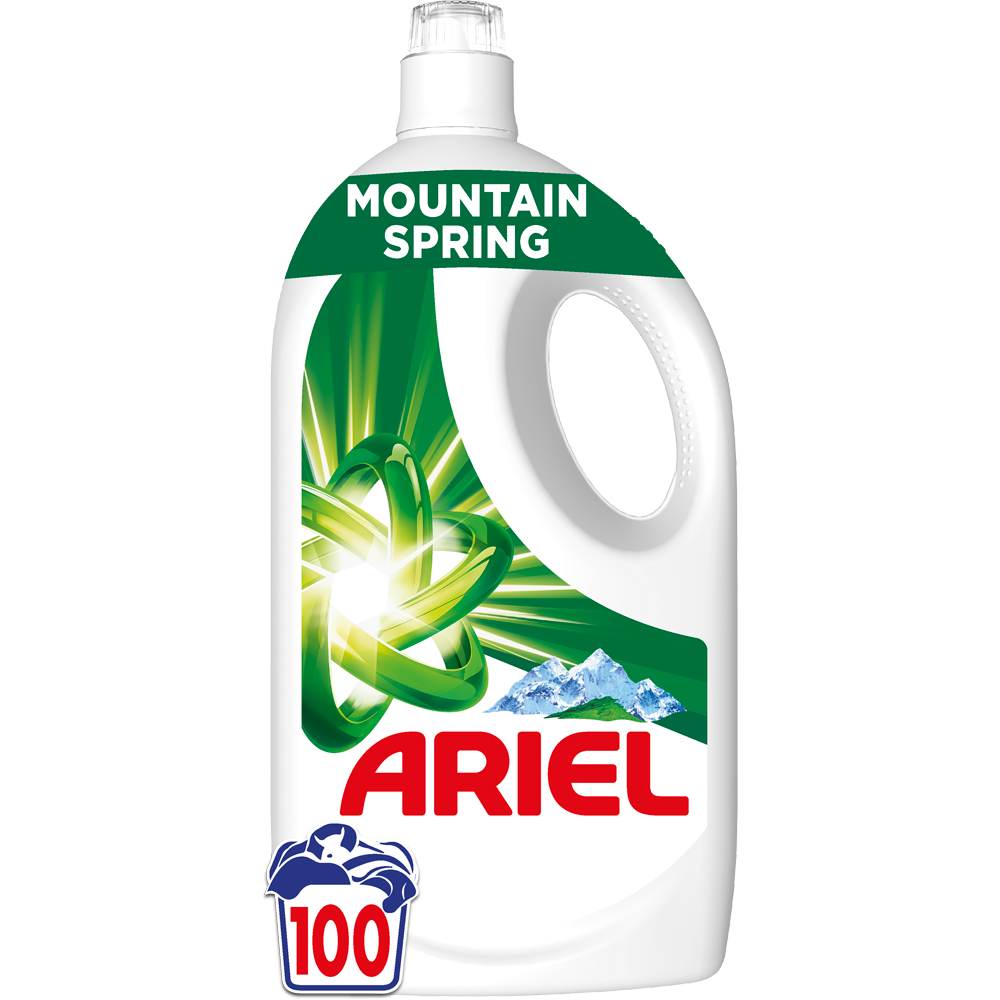 Detergent lichid ARIEL Mountain Spring, 4.5 l, 100 spalari
