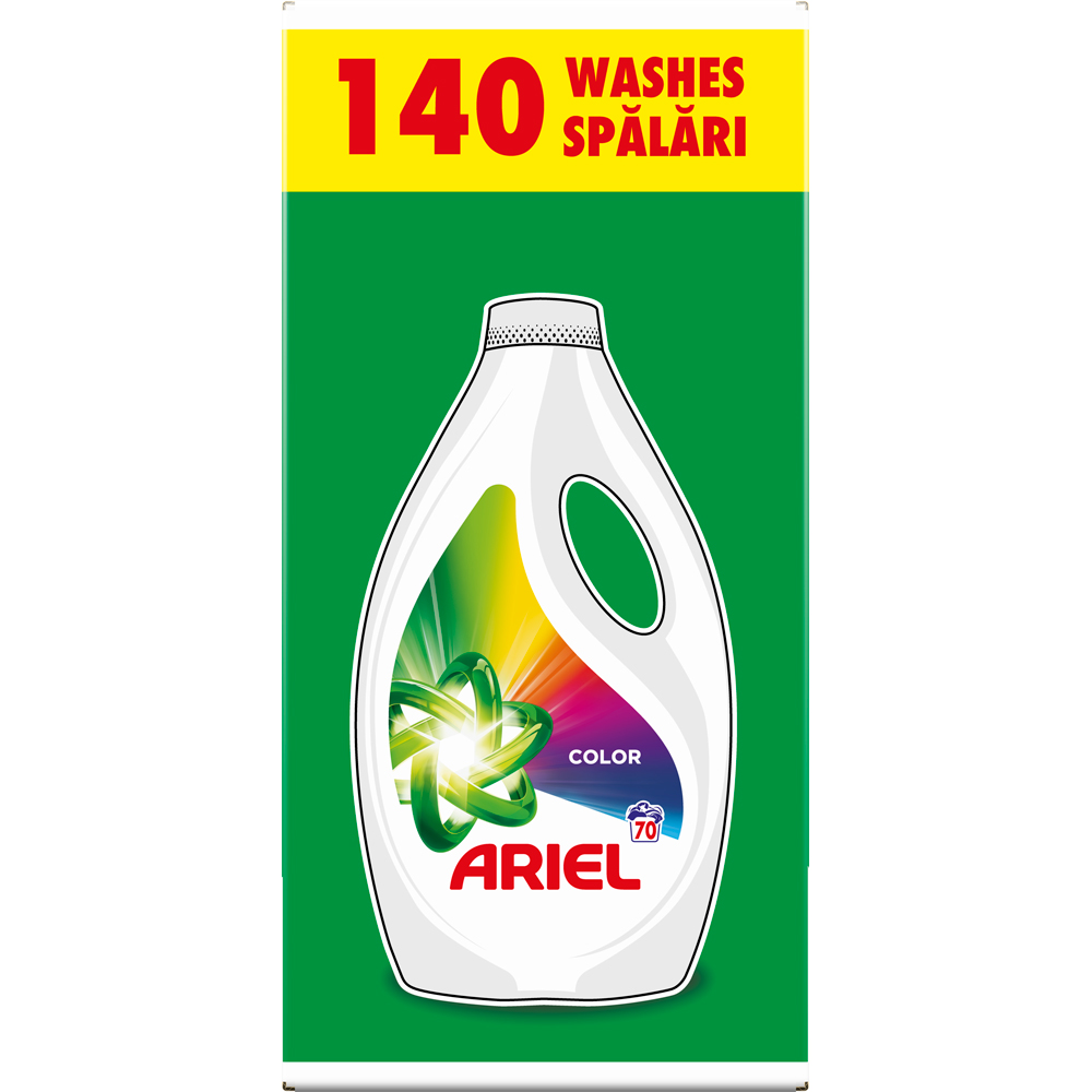 Detergent lichid ARIEL Color, 2 x 3.15l, 140 spalari