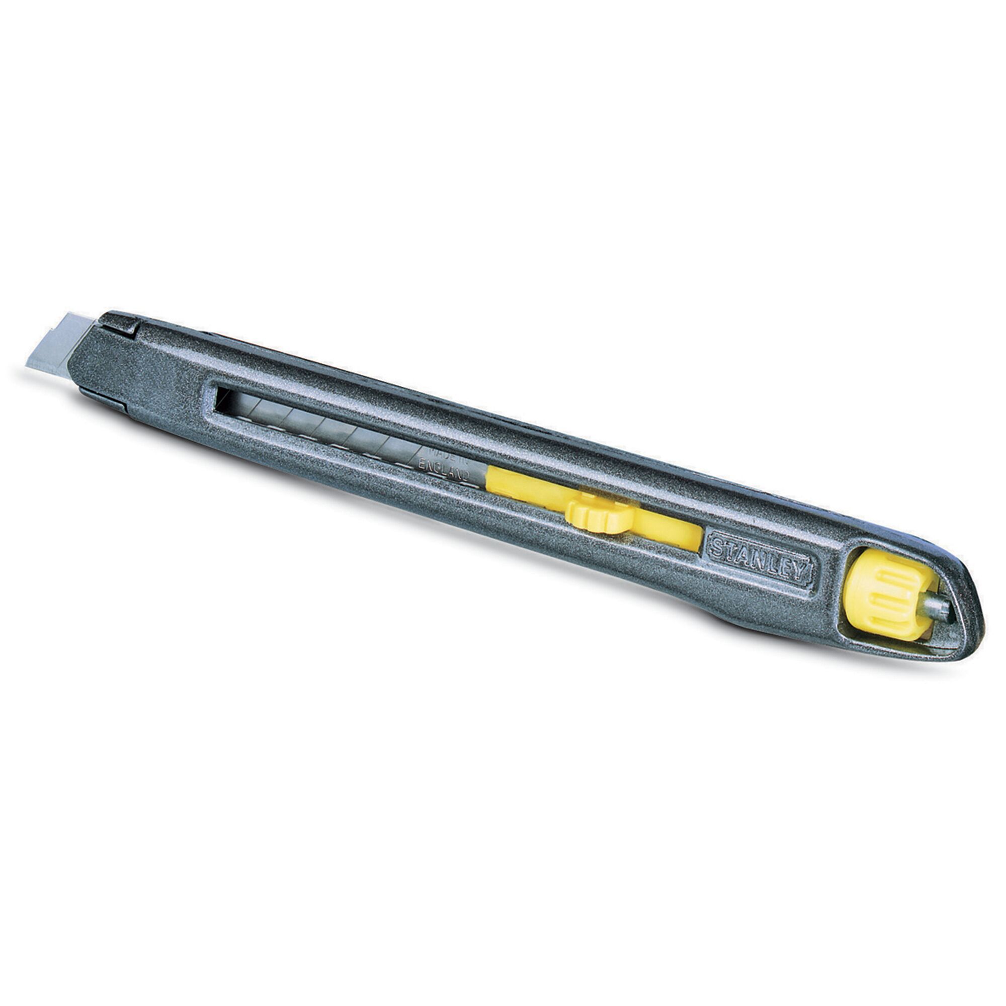 Cutter STANLEY Interlock  0-10-095, 13.5 x 0.9 cm, argintiu