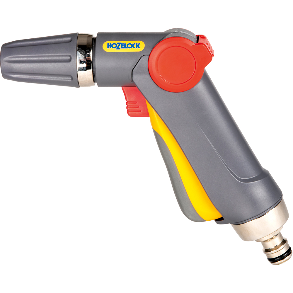 Pistol de stropit jet plus HOZELOCK, plastic, 3 jeturi, gri