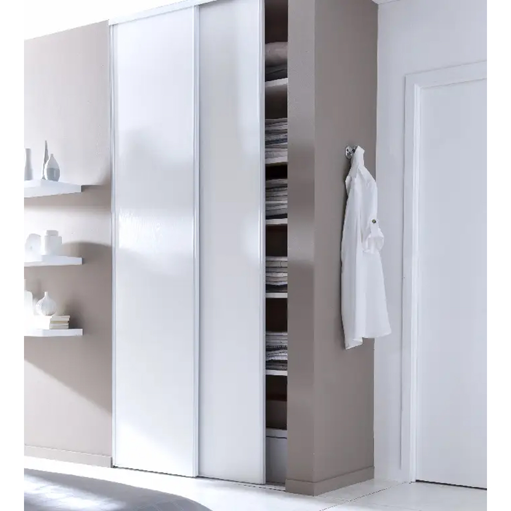 Set usi glisante dresing FORM Blizz, 120 x 250 cm, alb