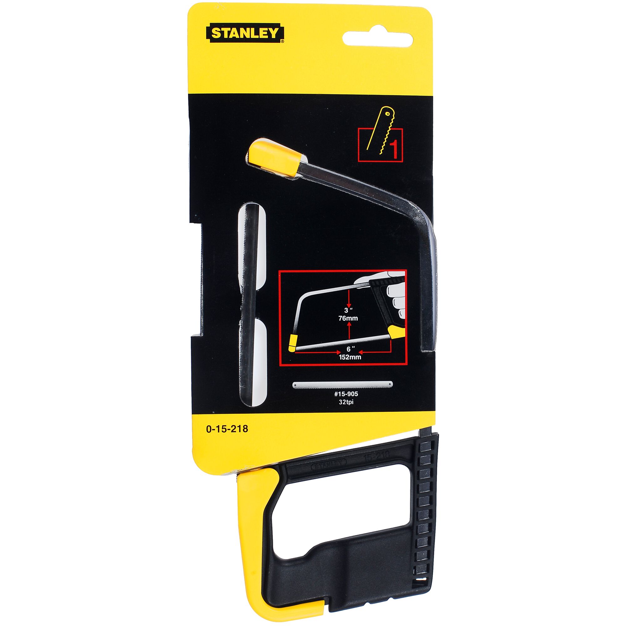Bomfaier Stanley 0-15-218, maner tip L, lama 150 x 6 mm
