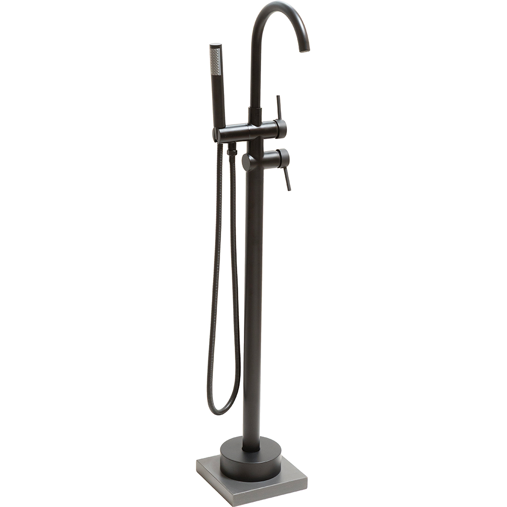 Baterie cada freestanding PREMIER 1001, alama, negru