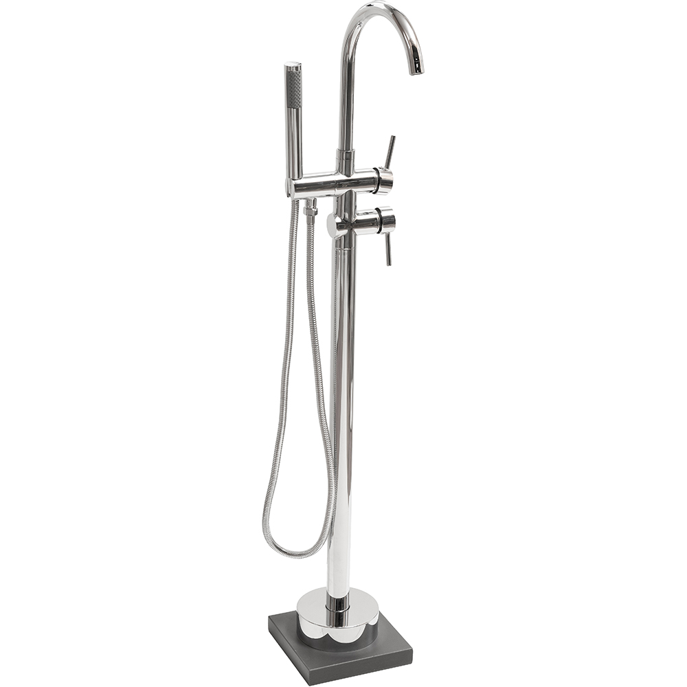 Baterie cada freestanding PREMIER 1001, alama, crom