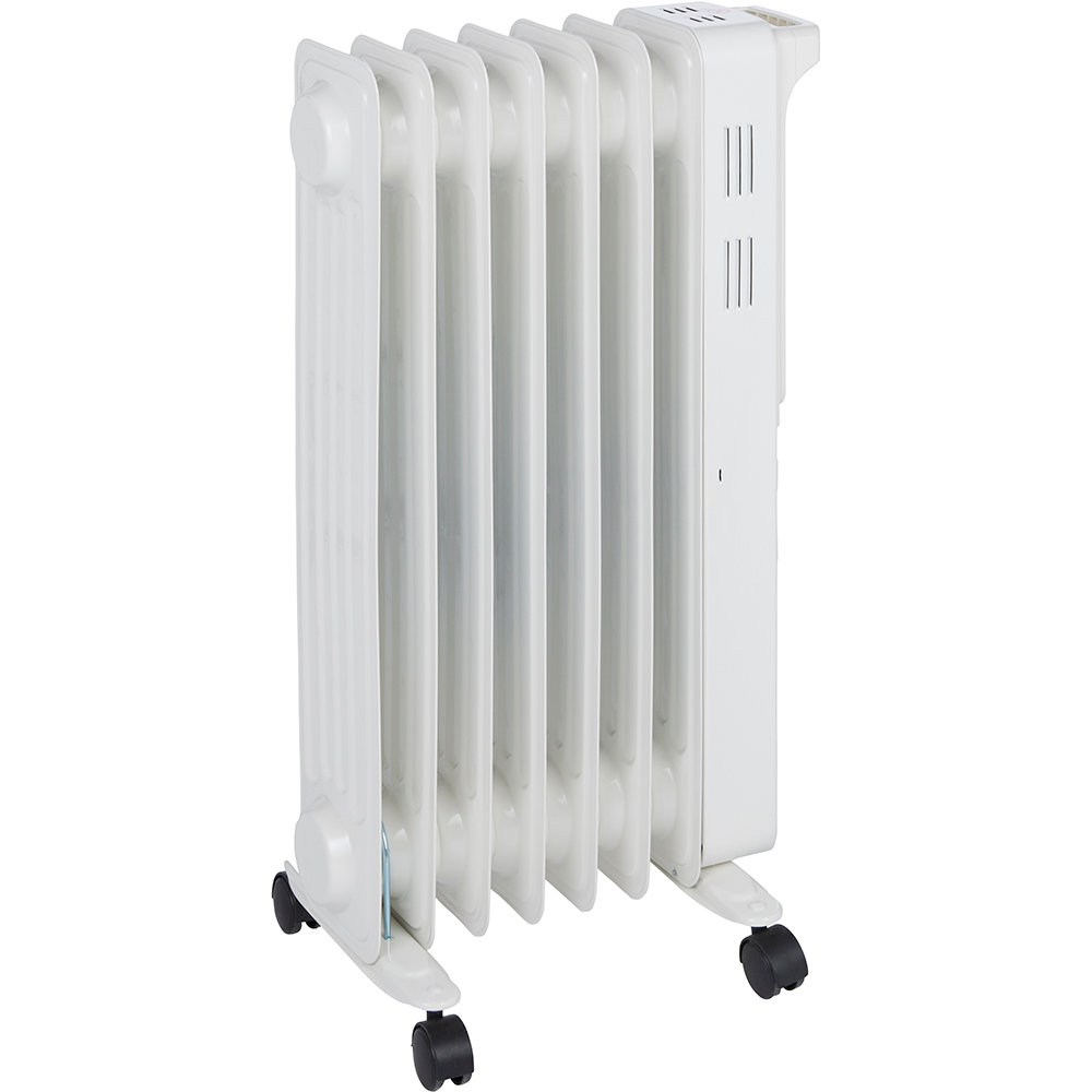Calorifer electric cu ulei HD943-7TQ, 7 elementi, 1500W, alb