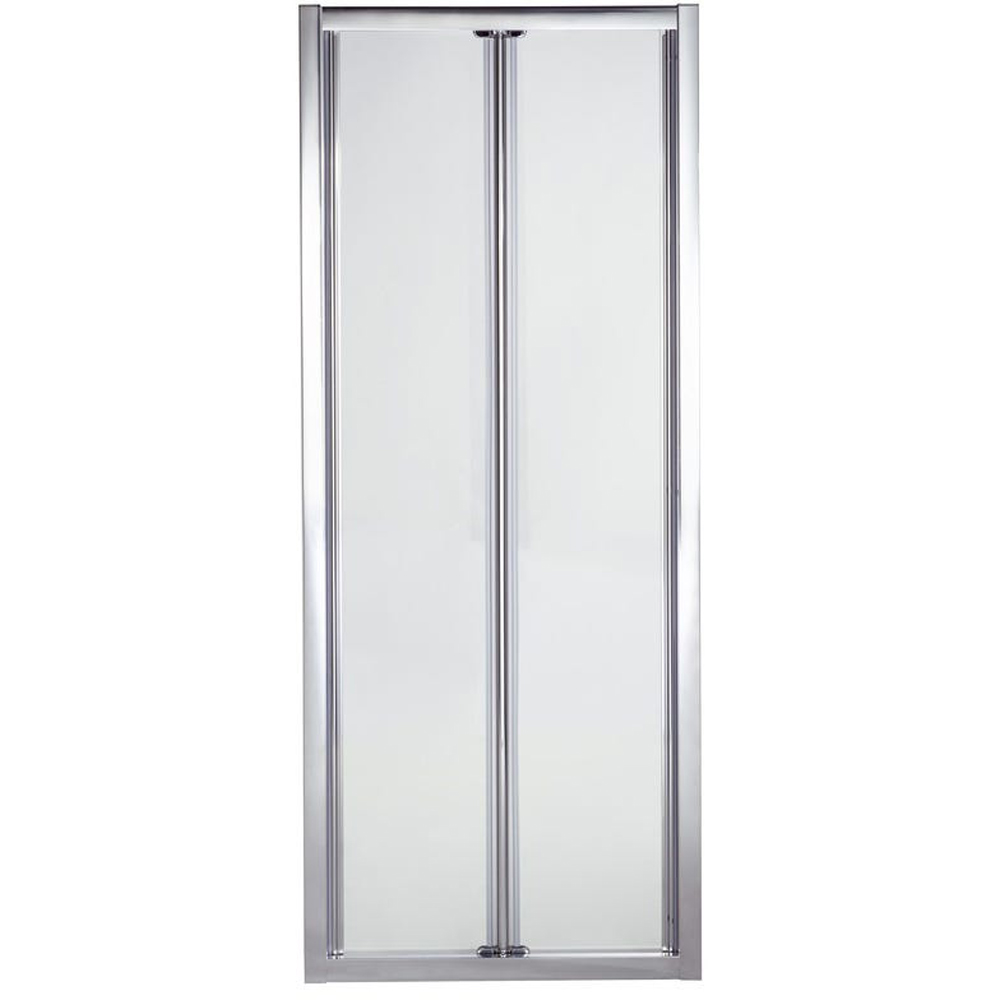 Usa dus pliabila COOKE & LEWIS Onega, aluminiu, sticla securizata 5mm, 90 x 190 cm, profil crom