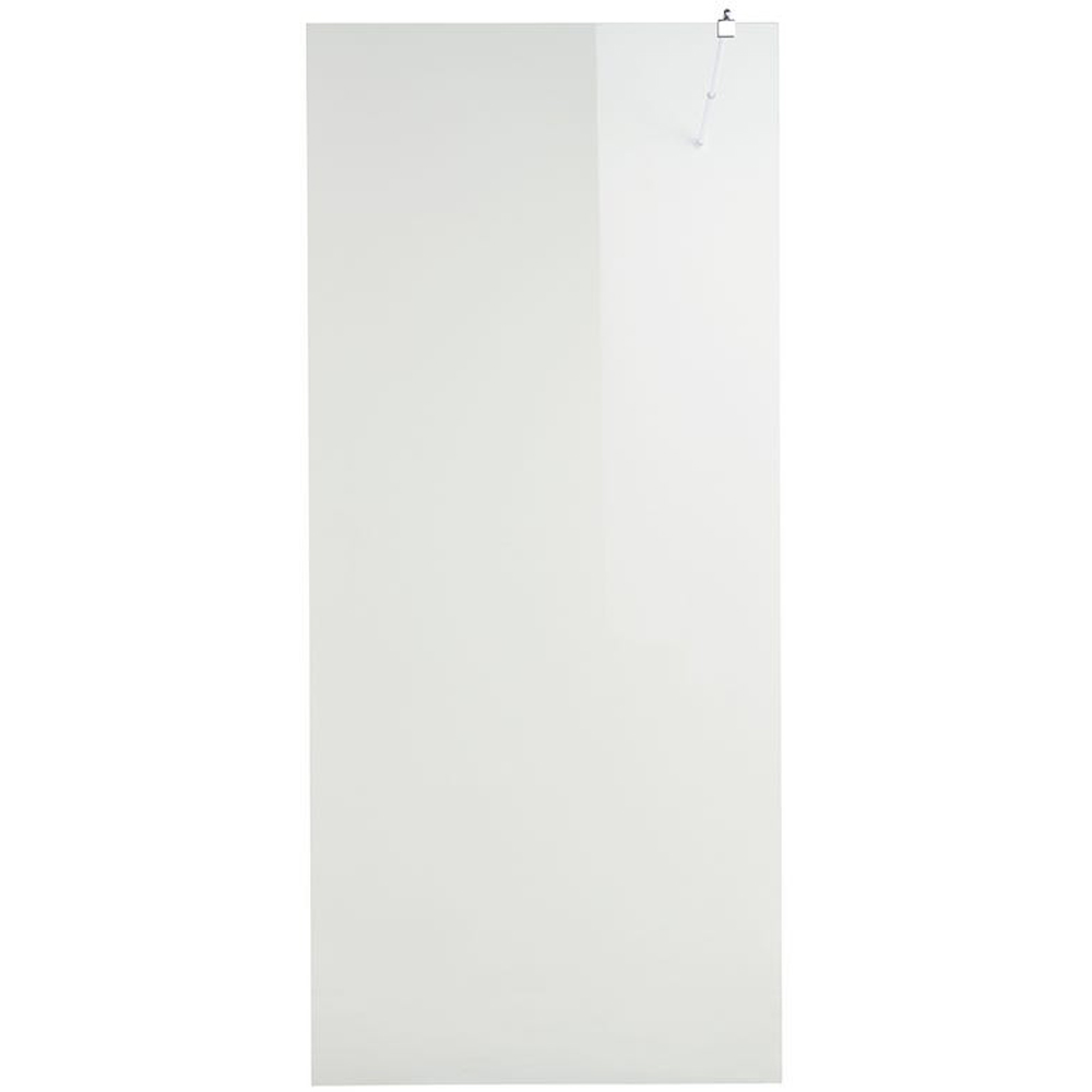 Paravan dus walk-in COOKE & LEWIS Onega, aluminiu, sticla transparenta, 120 x 195 cm, crom