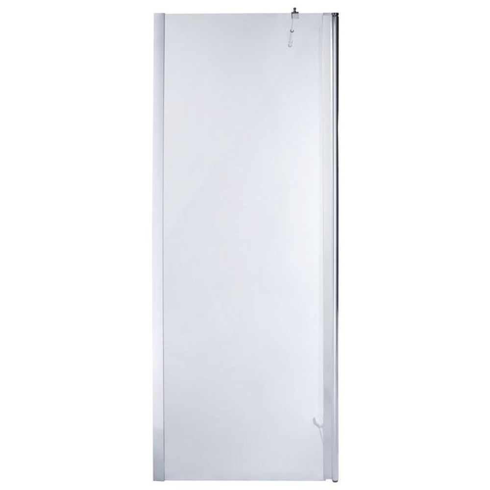 Paravan dus walk-in COOKE & LEWIS Onega, aluminiu, sticla transparenta, 125 x 195 cm, crom