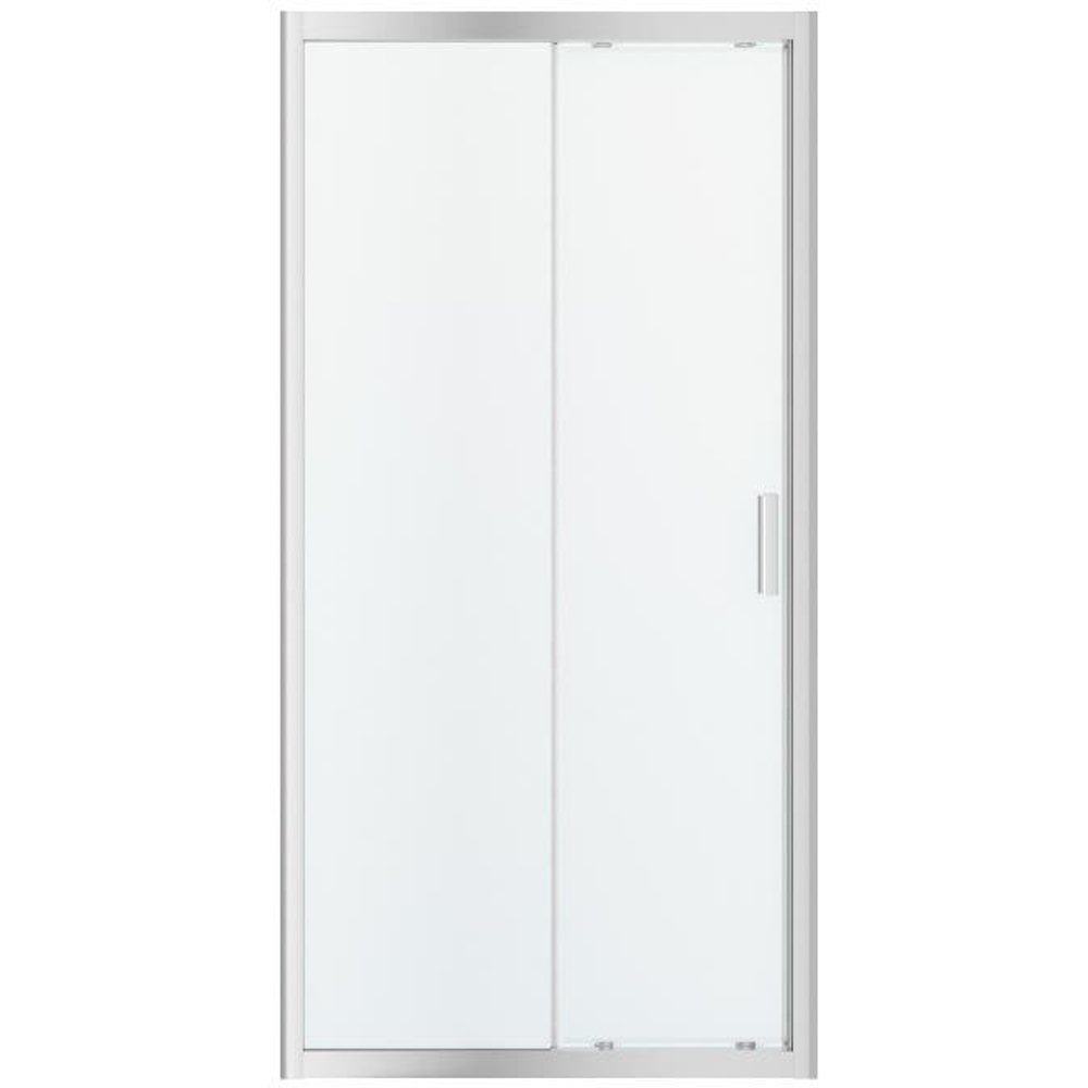 Usa dus glisanta GOODHOME Beloya, aluminiu, sticla securizata 8mm, 100 x 195 cm, profil crom