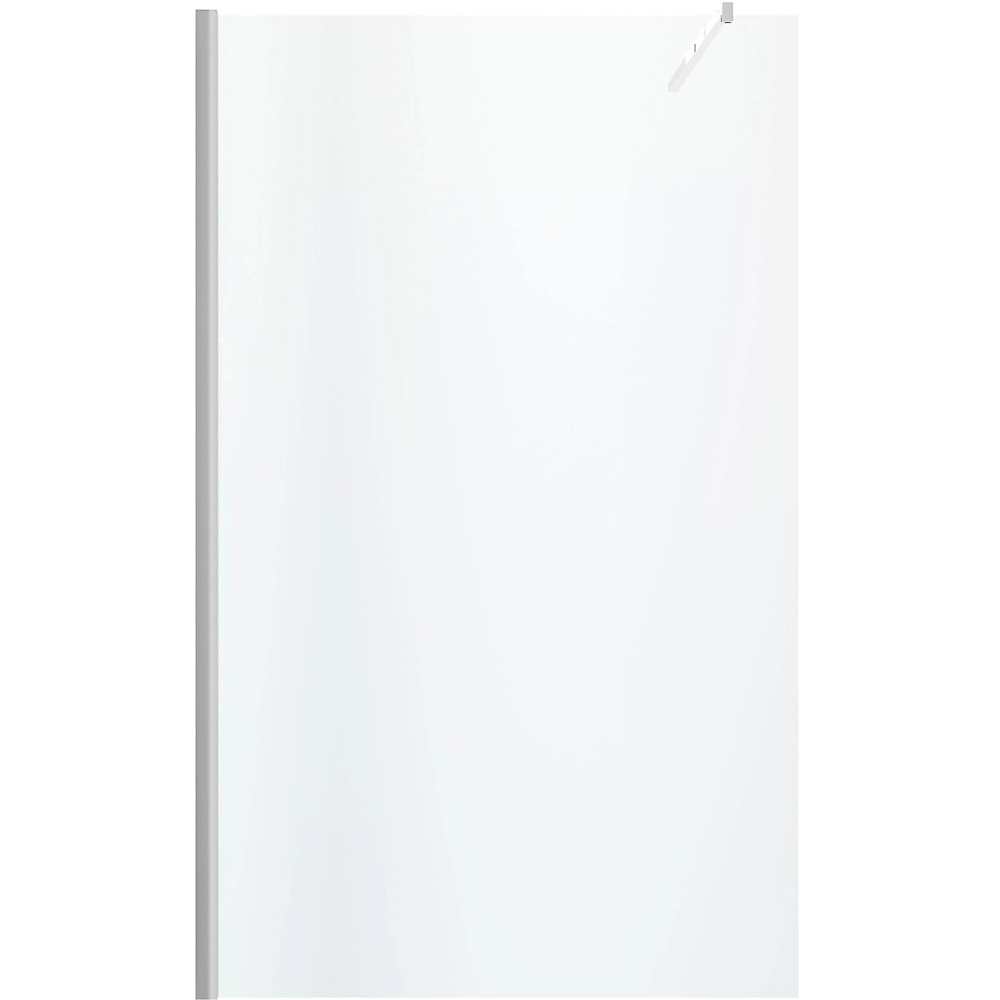 Paravan dus walk-in GOODHOME Beloya, aluminiu, sticla securizata 8mm, 120 x 195 cm, profil crom
