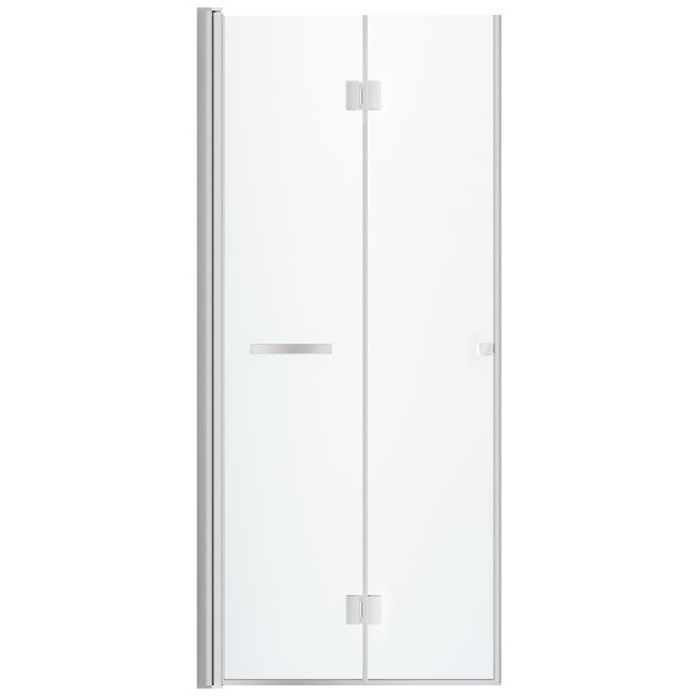 Usa dus pliabila GOODHOME Beloya, aluminiu, sticla securizata 8mm, 90 x 195 cm, profil crom