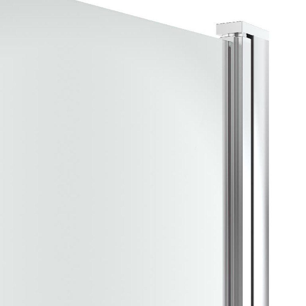 Usa dus pliabila GOODHOME Beloya, aluminiu, sticla securizata 8mm, 90 x 195 cm, profil crom