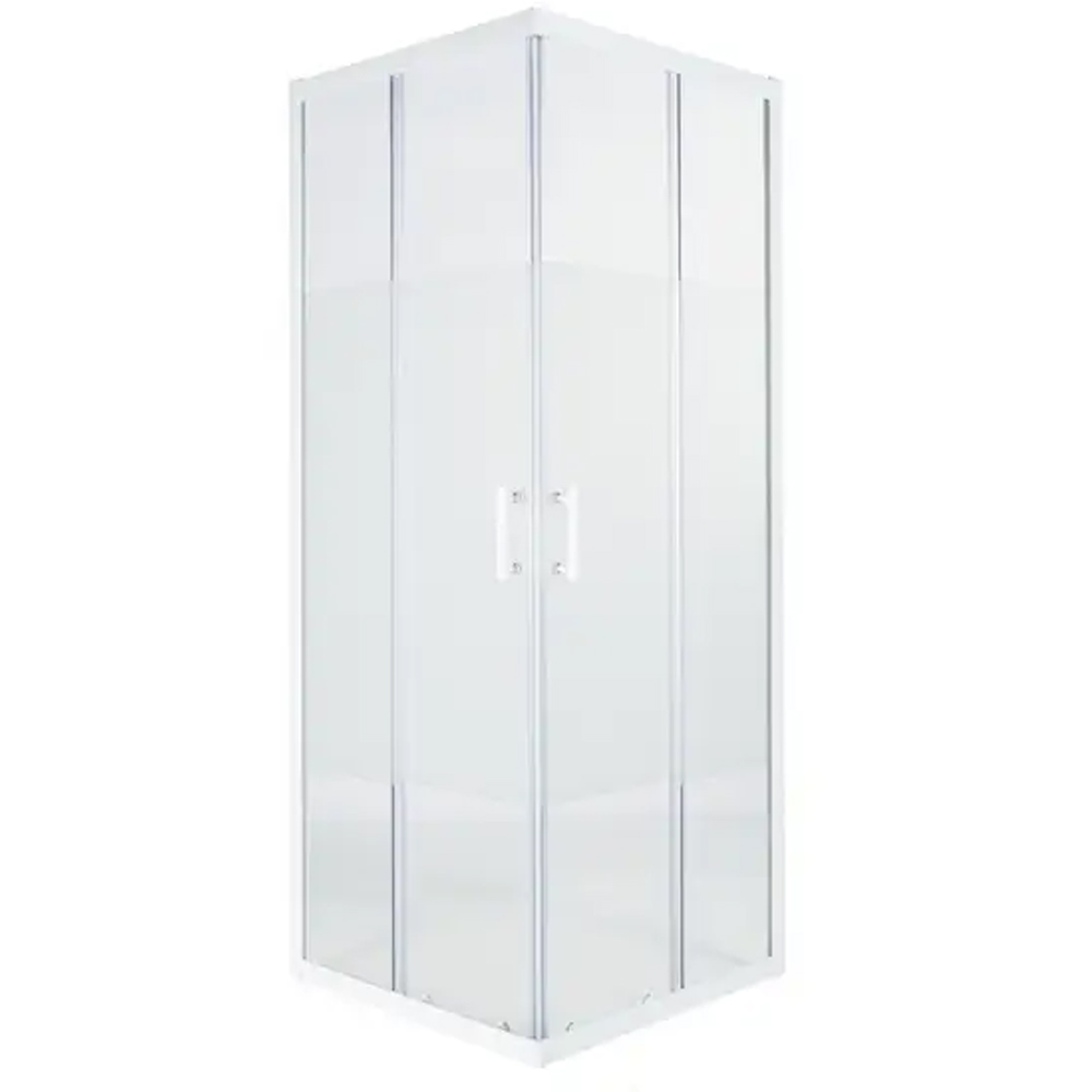 Cabina dus simpla COOKE & LEWIS Onega, patrata, 70 x 70 x 190 cm, sticla securizata 5mm