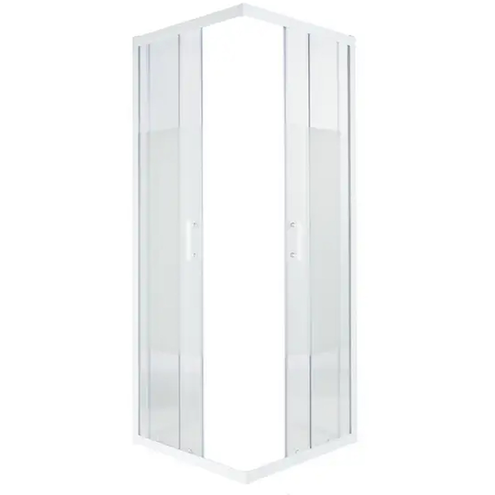 Cabina dus simpla COOKE & LEWIS Onega, patrata, 70 x 70 x 190 cm, sticla securizata 5mm