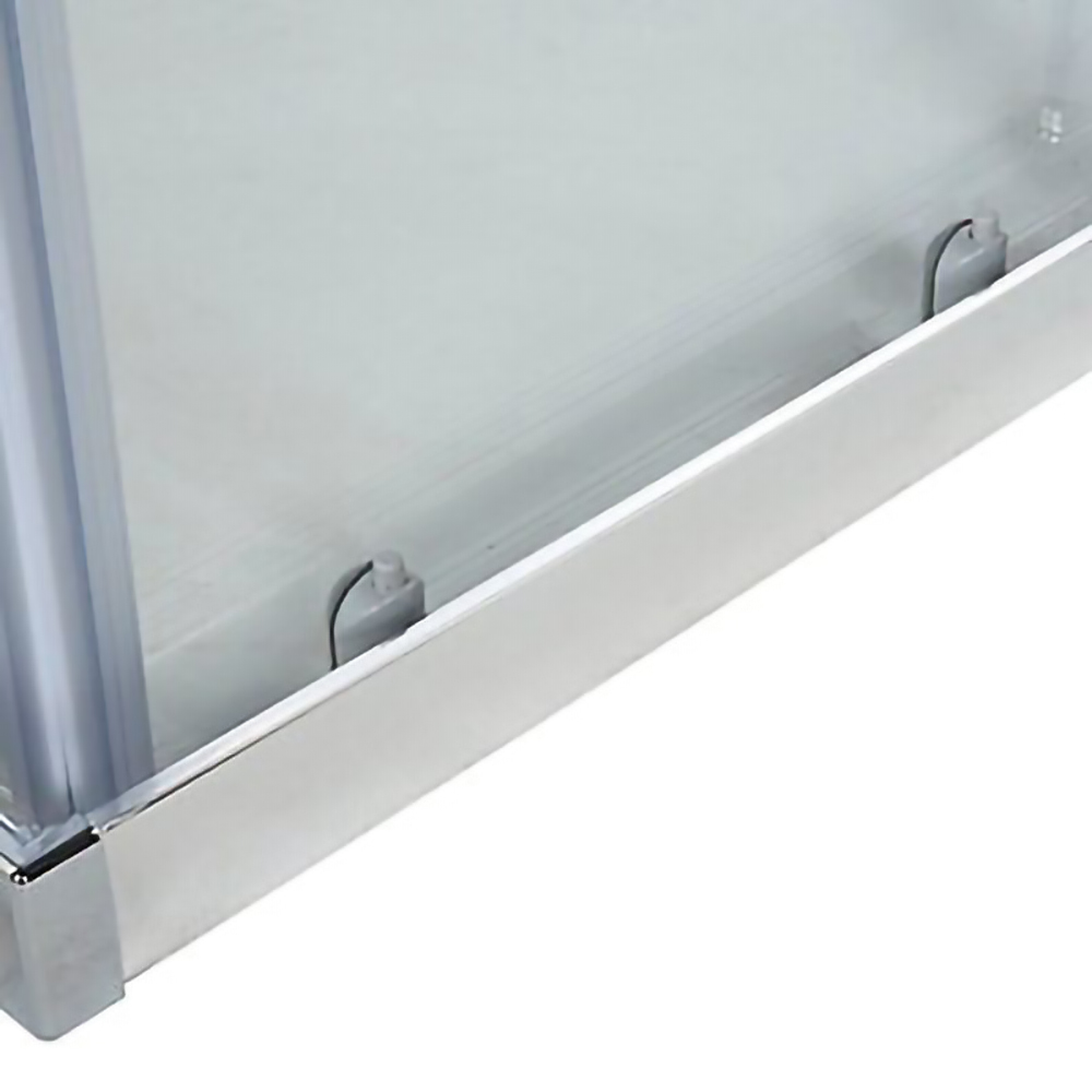 Cabina dus standard GoodHome Onega, patrata, 70 x 70 x 190 cm, sticla securizata 5mm, profil crom