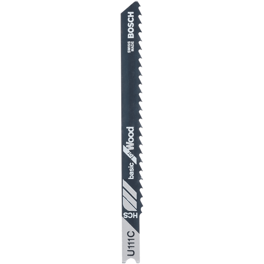 Set panza fierastrau vertical BOSCH U111C pentru lemn, 2 buc