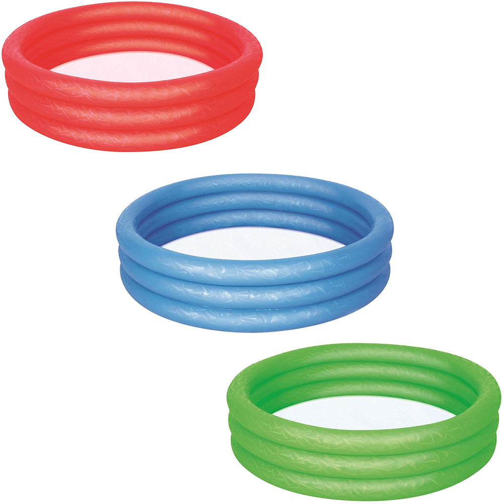 Piscina gonflabila BESTWAY, rotunda, 102 x 25 cm, 101 l, albastru