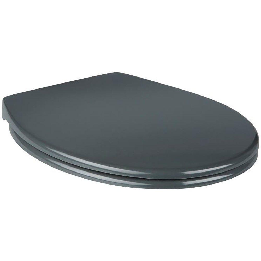 Capac WC GOODHOME Cooke & Lewis, inchidere lenta, termoplastic, gri