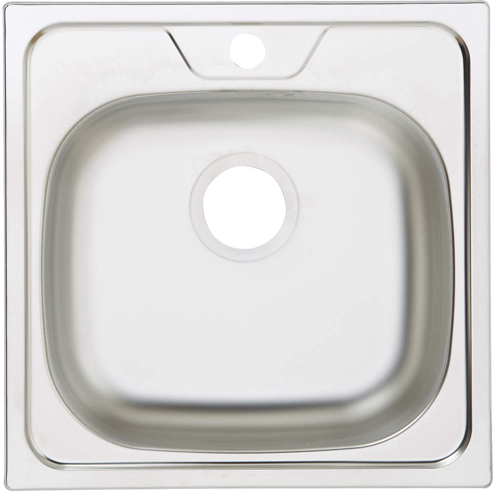 Chiuveta bucatarie Gamow, 1 cuva, picurator reversibil, inox, gri