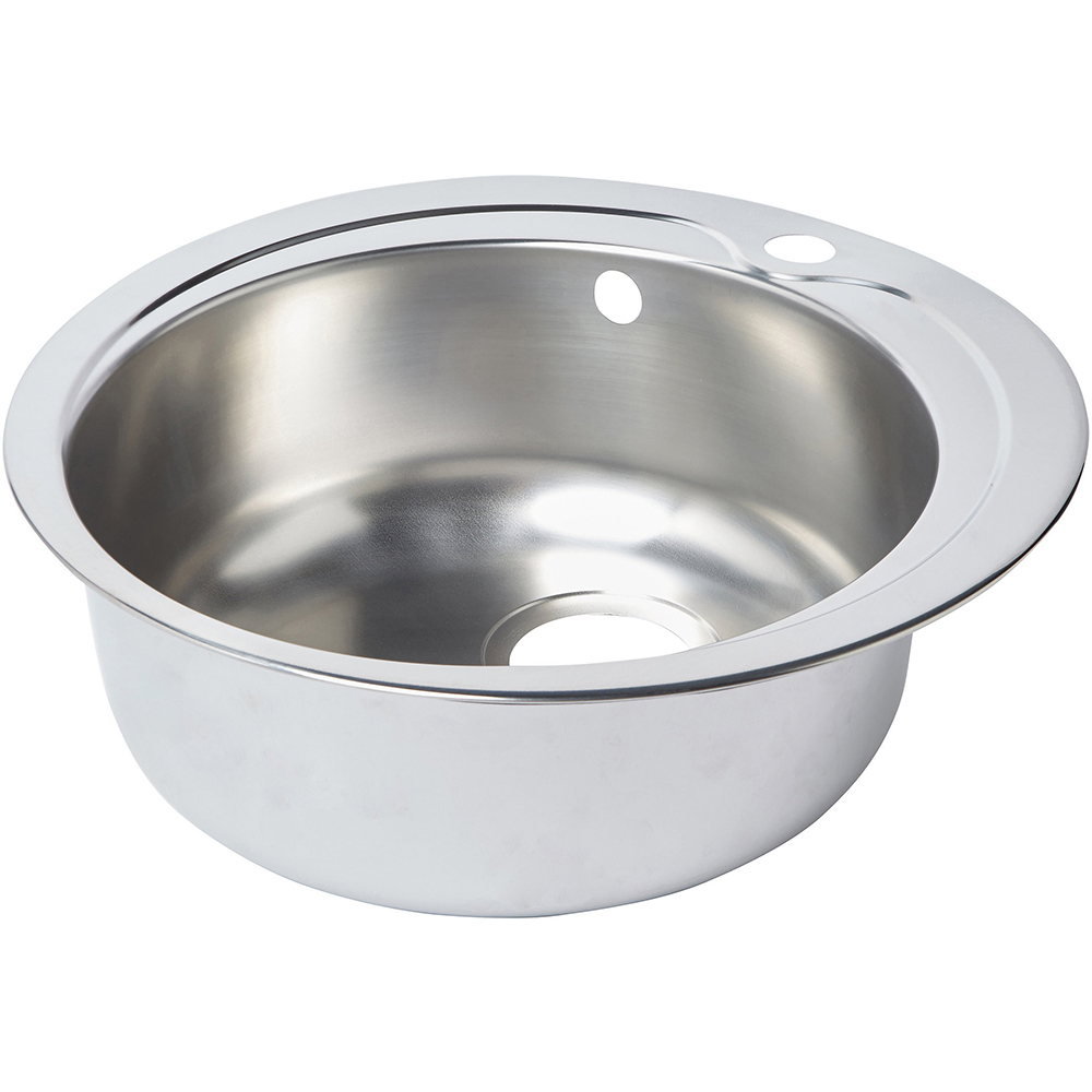 Chiuveta bucatarie Cooke & Lewis Quimby, 1 cuva, inox, gri