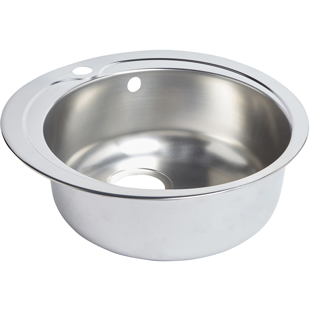 Chiuveta bucatarie Cooke & Lewis Quimby, 1 cuva, inox, gri