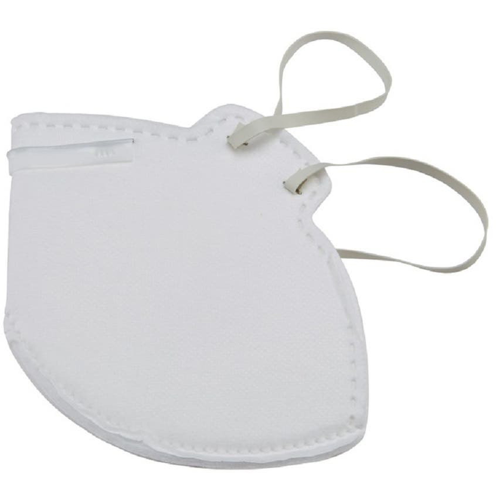 Set masca protectie plata FFP1, textil, alb, 2 buc